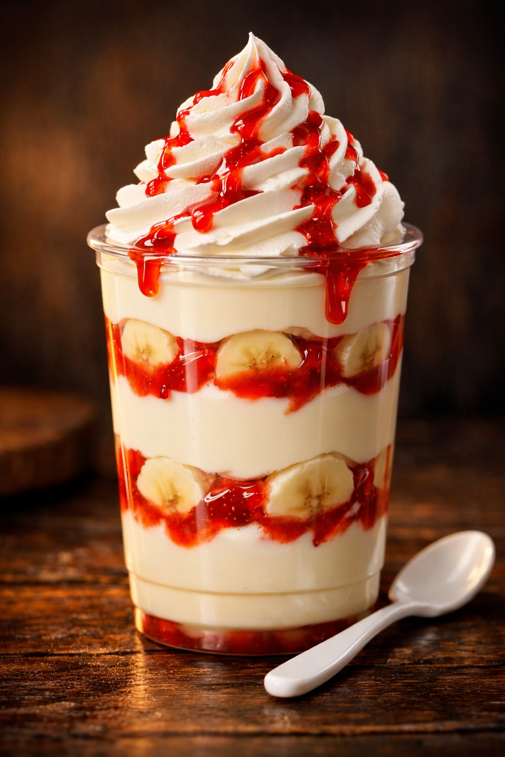 Strawberry Banana Pudding